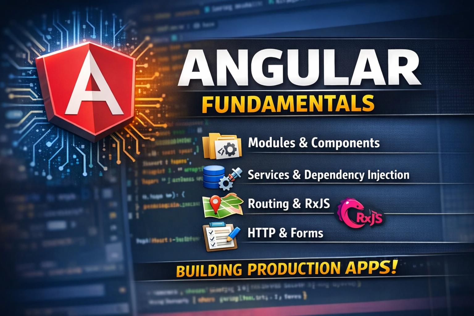 Angular Fundamentals - Why It Exists, Core Concepts, and Building Production Apps