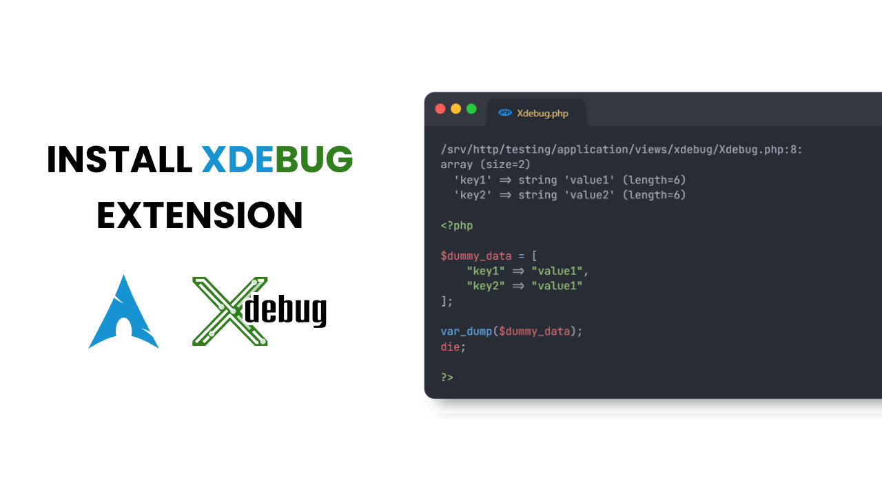 Arch Linux - Install Xdebug