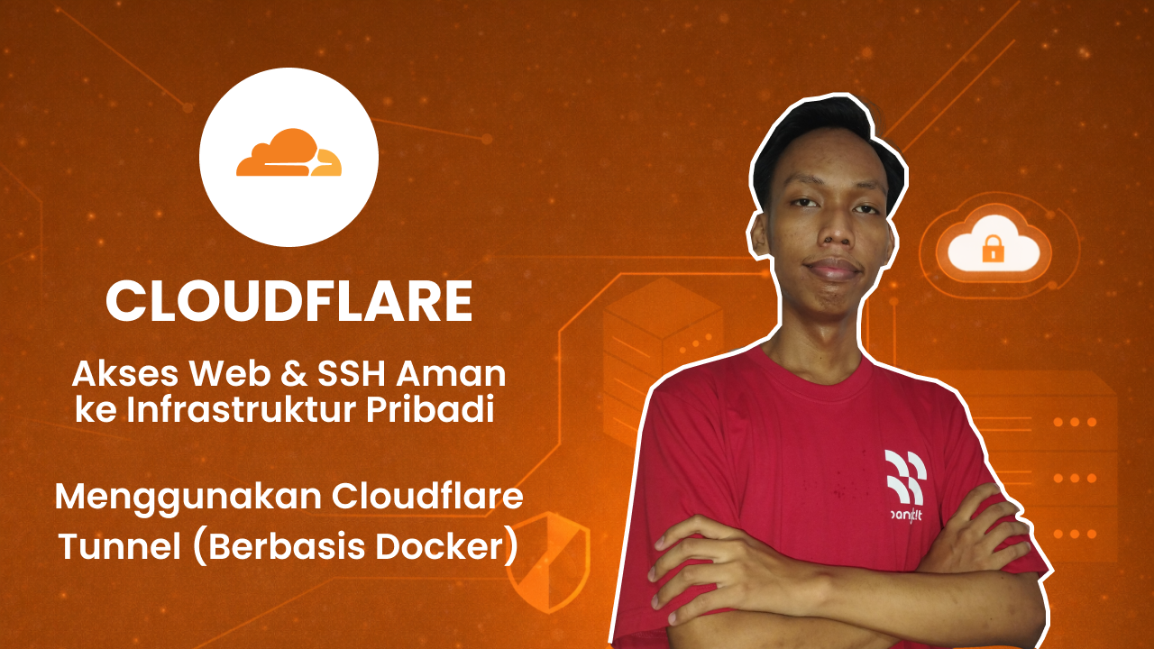 Cloudflare - Akses Web & SSH Aman ke Infrastruktur Pribadi Menggunakan Cloudflare Tunnel (Berbasis Docker)