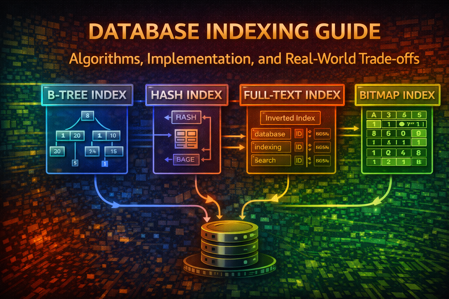 Database Indexing Guide - Algorithms, Implementation, and Real-World Trade-offs