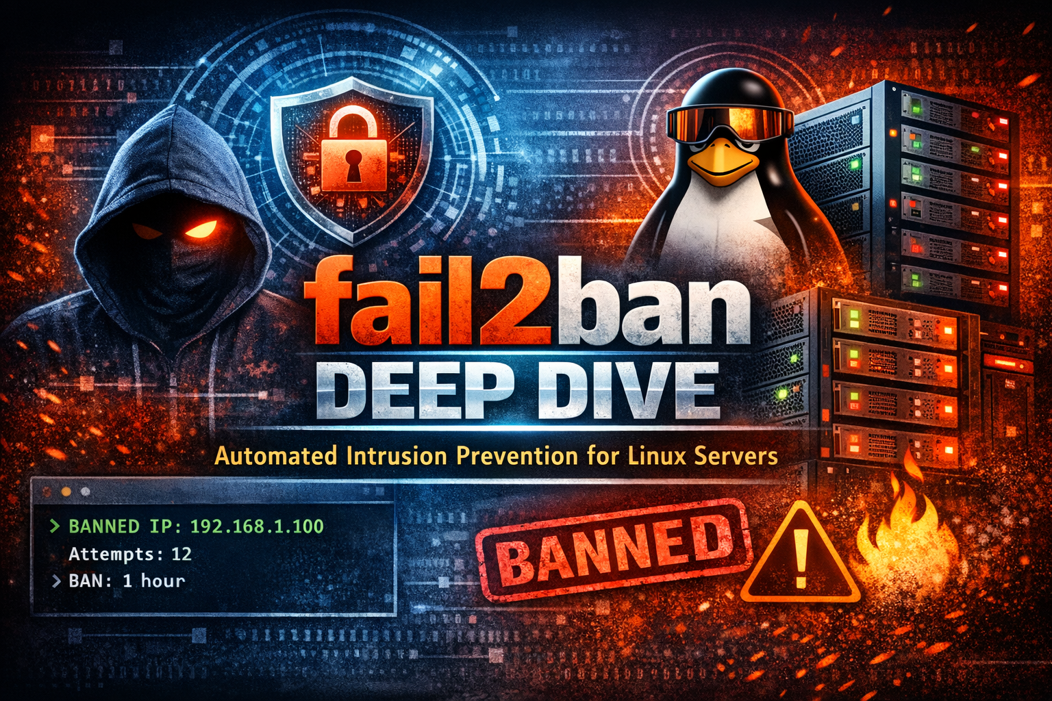 fail2ban Deep Dive - Automated Intrusion Prevention and Threat Response for Linux Servers