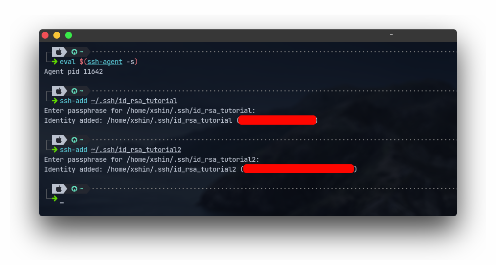 SSH Key Add