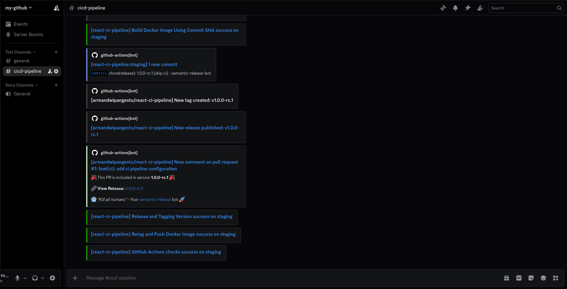 Discord New Message