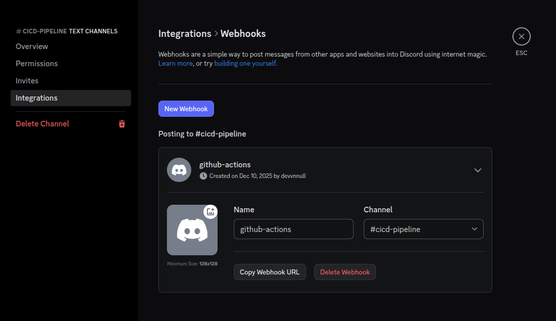 Discord Webhook