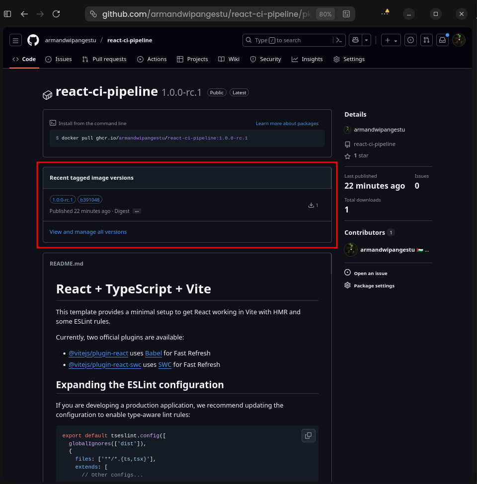 GitHub GHCR