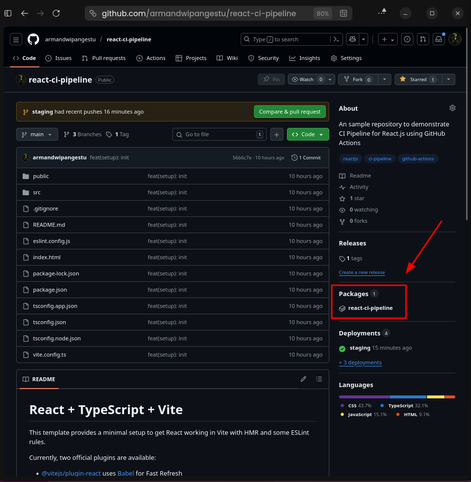 GitHub Packages References