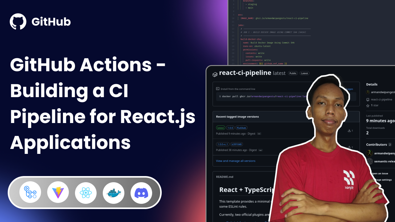 GitHub Actions - Building a CI Pipeline for React.js Applications