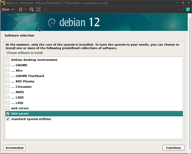 Software selection