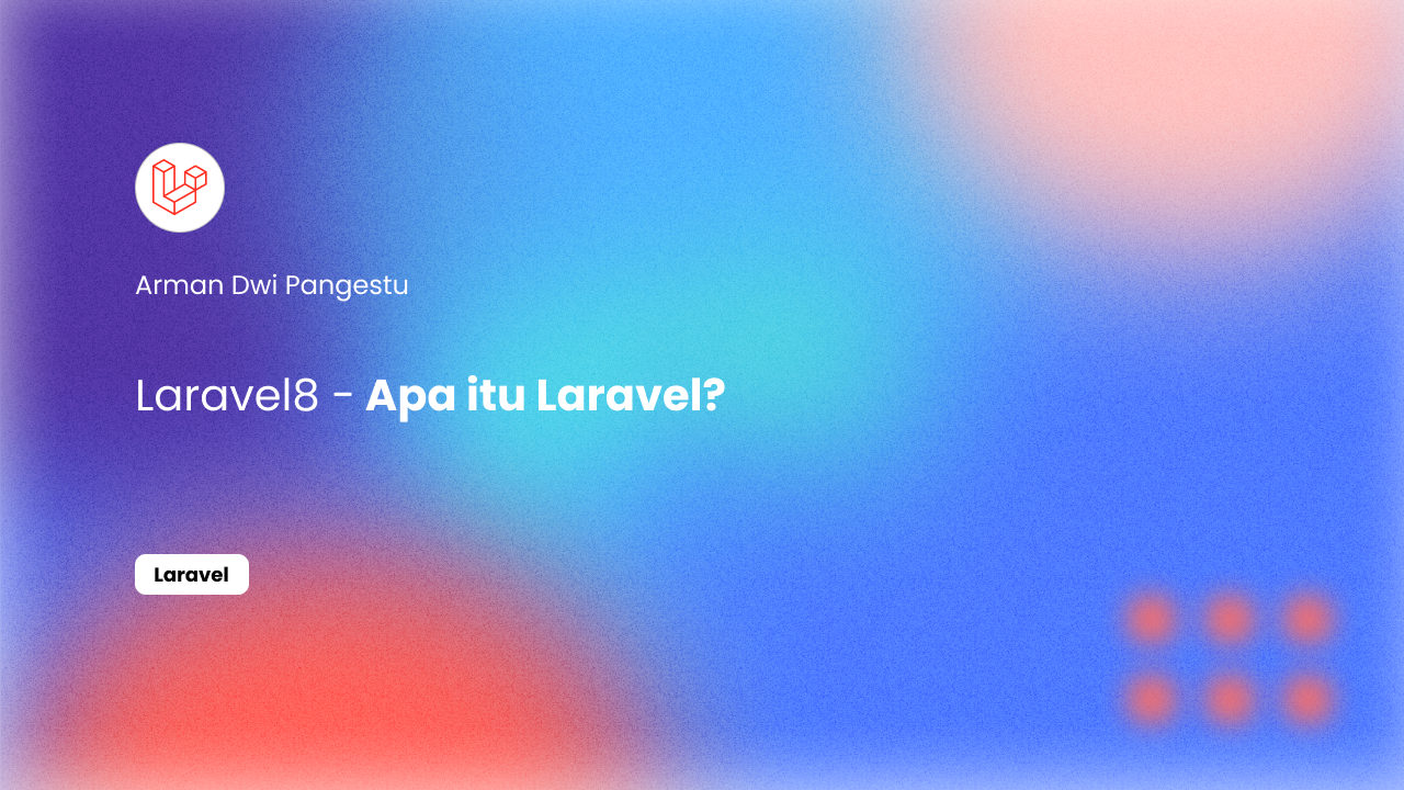 Belajar Laravel 8